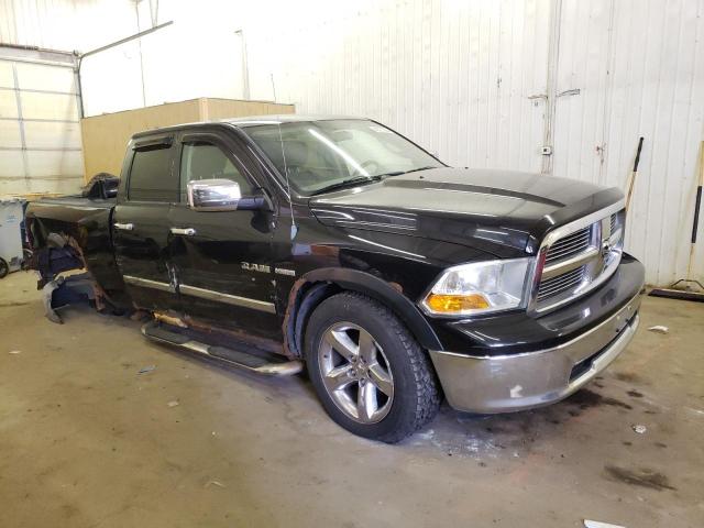 1D7RV1GT5AS117535 - 2010 DODGE RAM 1500 BLACK photo 4