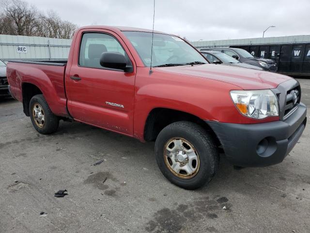 5TENX22N77Z380132 - 2007 TOYOTA TACOMA RED photo 4