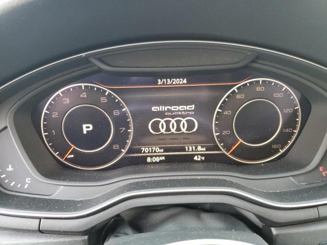 WA18NAF43JA142871 - 2018 AUDI A4 ALLROAD PREMIUM PLUS MAROON photo 9