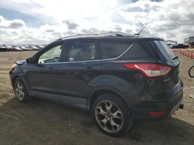 1FMCU0J94DUB55689 - 2013 FORD ESCAPE TITANIUM BLACK photo 2