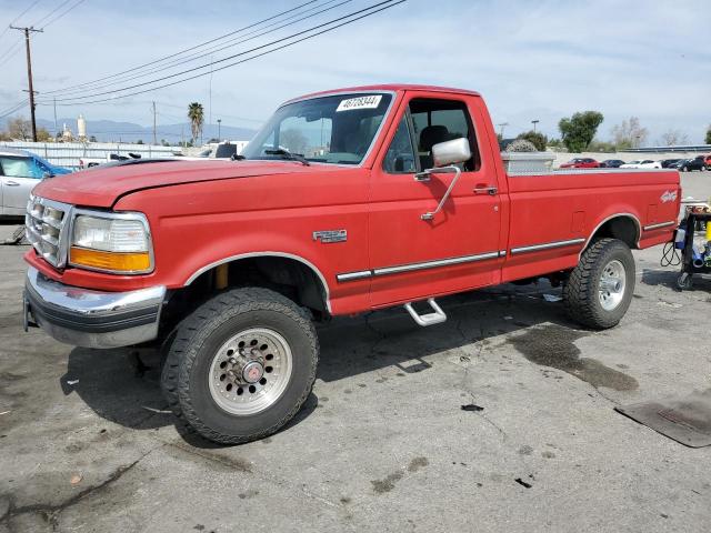 1FTHF26H3PLA35781 - 1993 FORD F250 RED photo 1