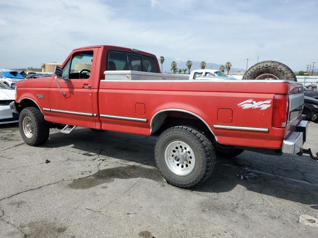 1FTHF26H3PLA35781 - 1993 FORD F250 RED photo 2