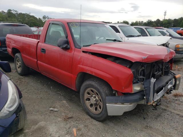 3GCEC14V57G163211 - 2007 CHEVROLET SILVERADO C1500 CLASSIC RED photo 4
