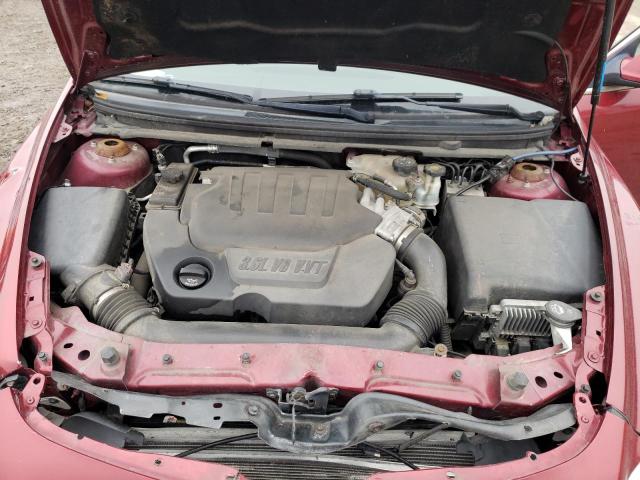 1G1ZE5E79BF255539 - 2011 CHEVROLET MALIBU LTZ ბურგუნდია ფოტო 11