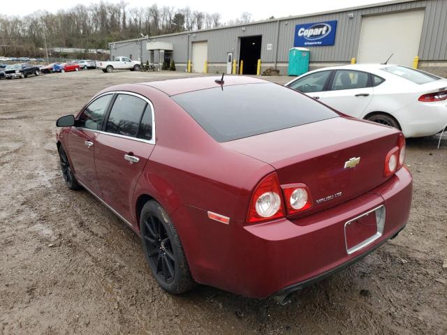 1G1ZE5E79BF255539 - 2011 CHEVROLET MALIBU LTZ ბურგუნდია ფოტო 2