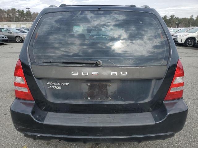 JF1SG65625H721116 - 2005 SUBARU FORESTER 2.5XS Սև լուսանկար 6