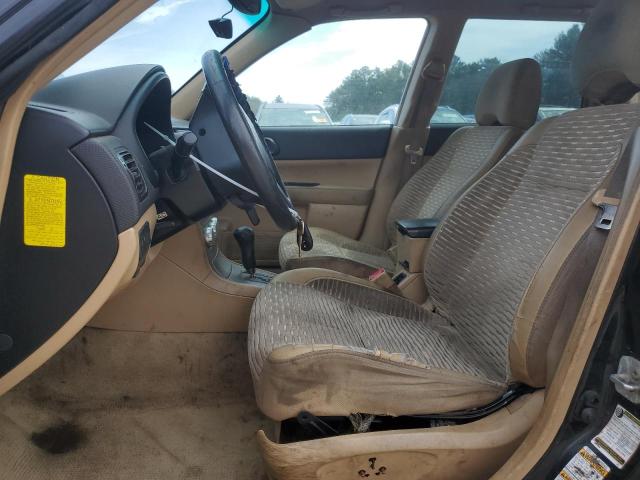 JF1SG65625H721116 - 2005 SUBARU FORESTER 2.5XS Սև լուսանկար 7