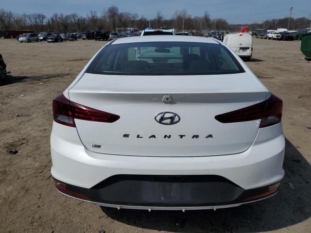 5NPD74LF1KH496873 - 2019 HYUNDAI ELANTRA SE WHITE photo 6