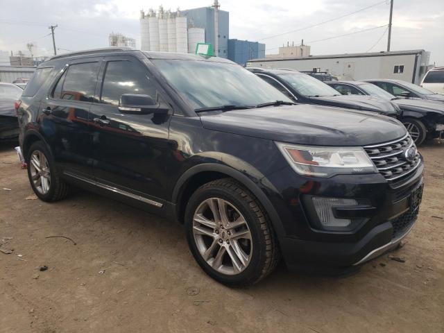 1FM5K8D80GGB85405 - 2016 FORD EXPLORER XLT BLACK photo 4