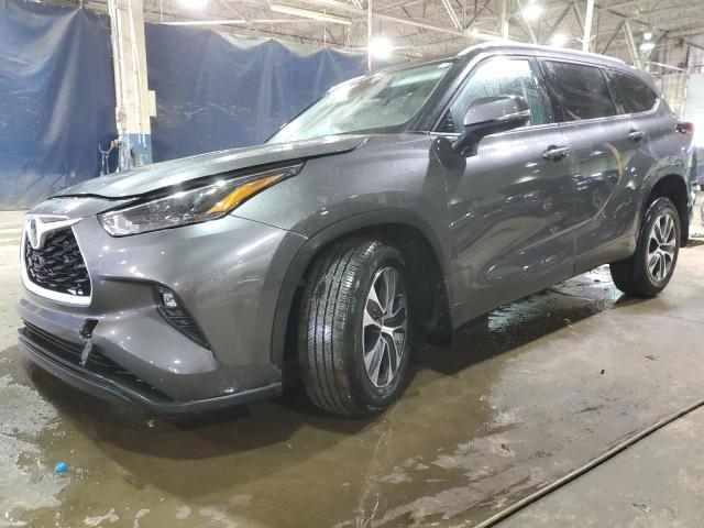 5TDGZRBHXNS222559 - 2022 TOYOTA HIGHLANDER XLE 灰色 照片 1