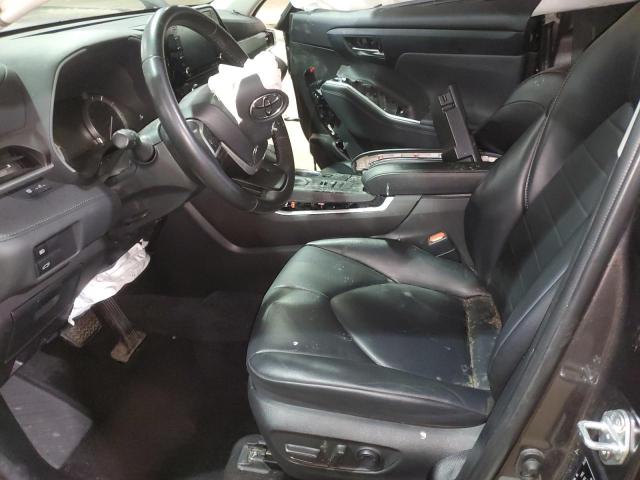 5TDGZRBHXNS222559 - 2022 TOYOTA HIGHLANDER XLE 灰色 照片 7