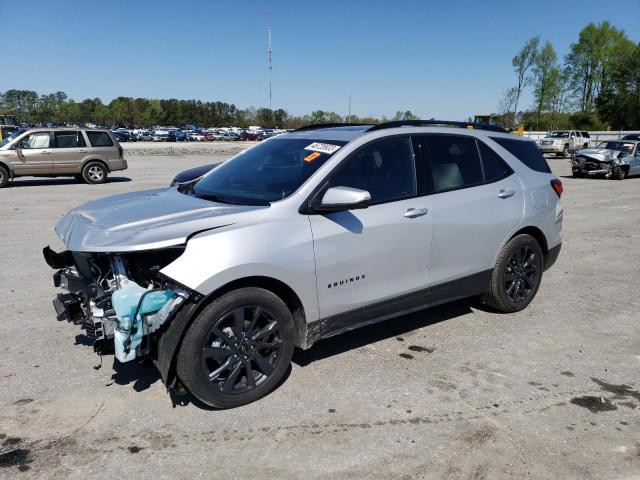 2GNAXMEV8N6143392 - 2022 CHEVROLET EQUINOX RS SILVER photo 1