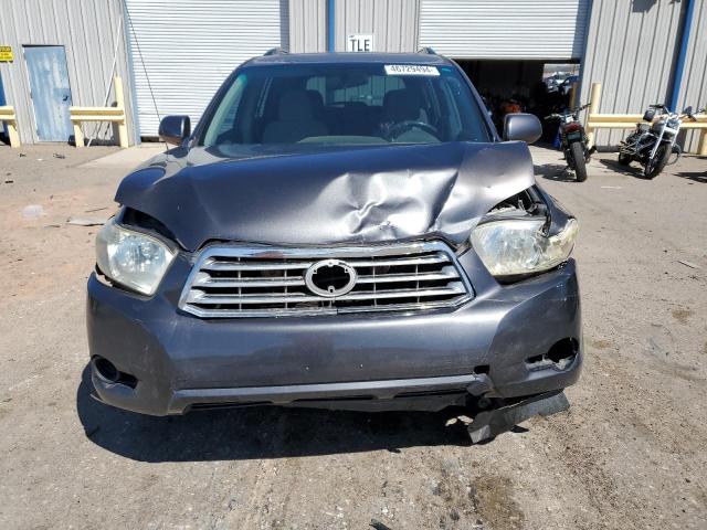JTEES41A782057676 - 2008 TOYOTA HIGHLANDER CHARCOAL photo 5