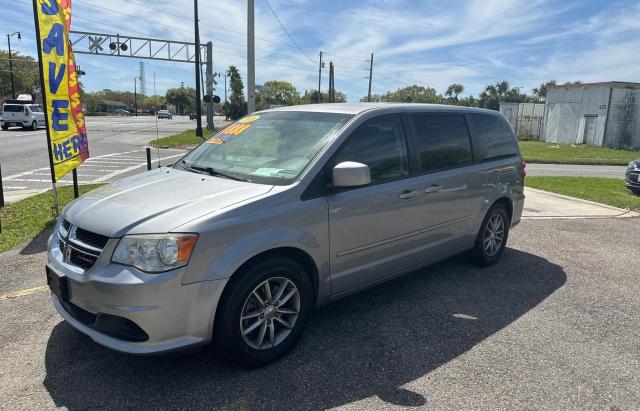 2C4RDGBG1FR689303 - 2015 DODGE GRAND CARA SE SILVER photo 2