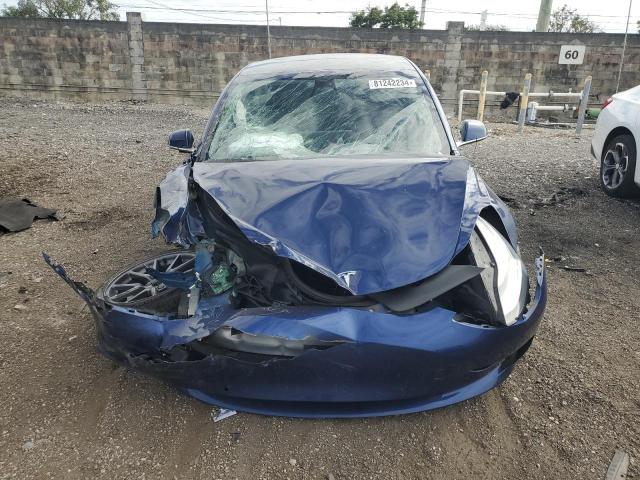 5YJ3E1EA6LF796913 - 2020 TESLA MODEL 3 BLUE photo 5