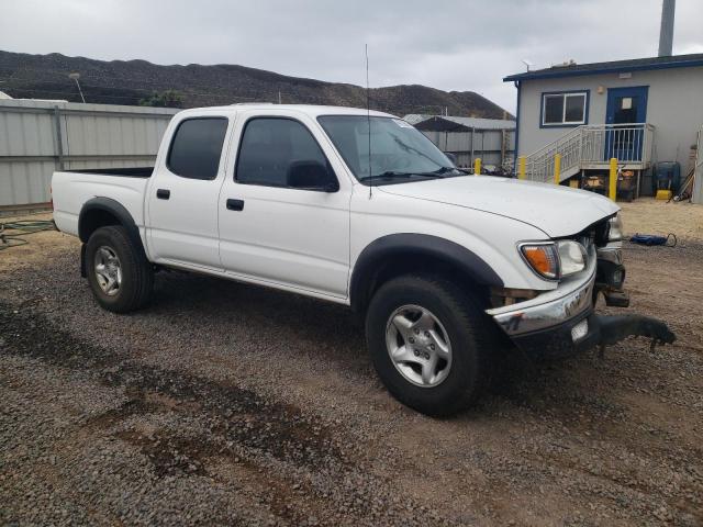 5TEGN92N92Z885458 - 2002 TOYOTA TACOMA DOUBLE CAB PRERUNNER WHITE photo 4
