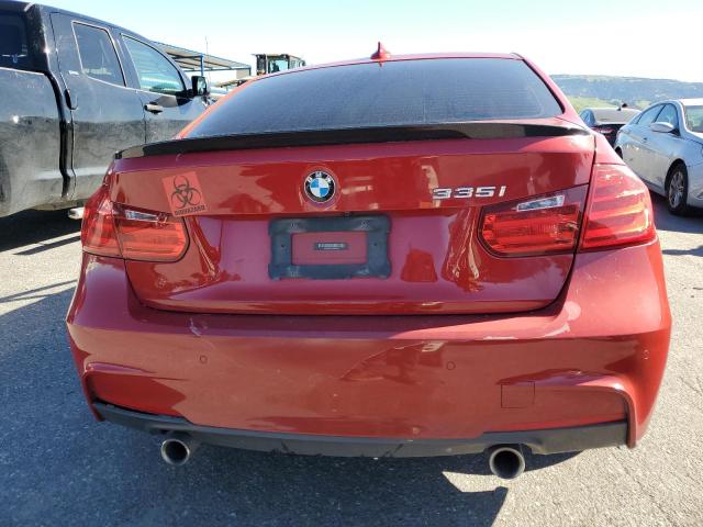 WBA3A9C53FKW74370 - 2015 BMW 335 I RED photo 6