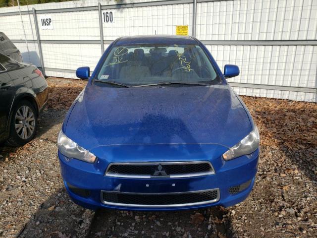 JA32V2FW7CU016368 - 2012 MITSUBISHI LANCER SE BLUE photo 5