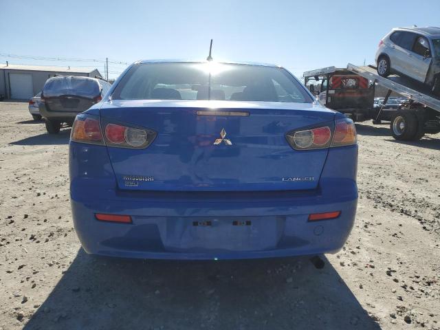 JA32V2FW7CU016368 - 2012 MITSUBISHI LANCER SE BLUE photo 6