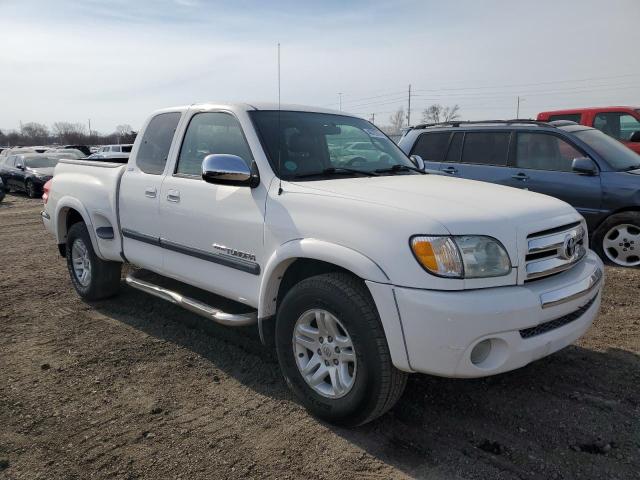 5TBBT44133S437298 - 2003 TOYOTA TUNDRA ACCESS CAB SR5 WHITE photo 4