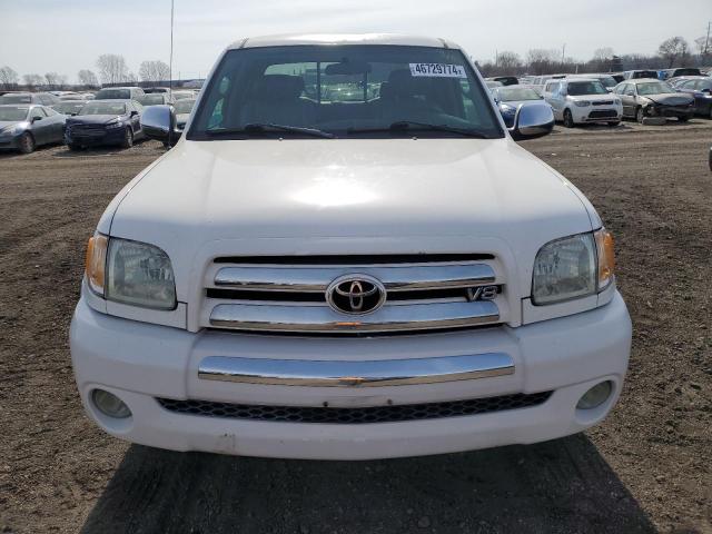 5TBBT44133S437298 - 2003 TOYOTA TUNDRA ACCESS CAB SR5 WHITE photo 5