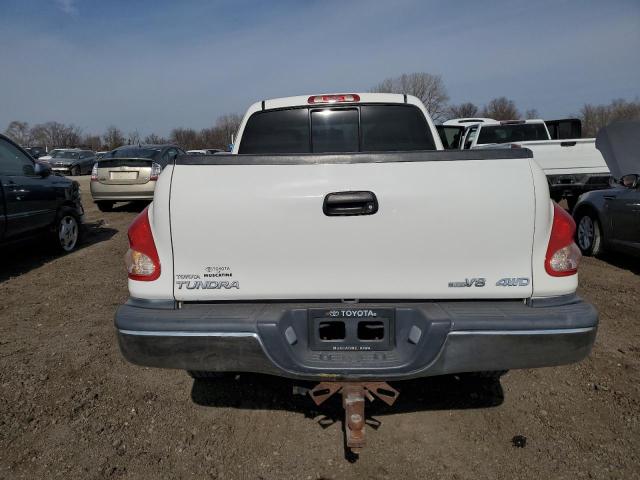 5TBBT44133S437298 - 2003 TOYOTA TUNDRA ACCESS CAB SR5 WHITE photo 6