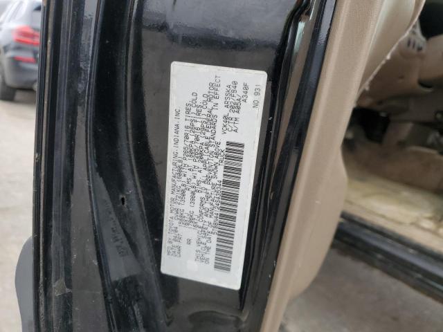 5TBBN44124S435344 - 2004 TOYOTA TUNDRA ACCESS CAB SR5 BLACK photo 12