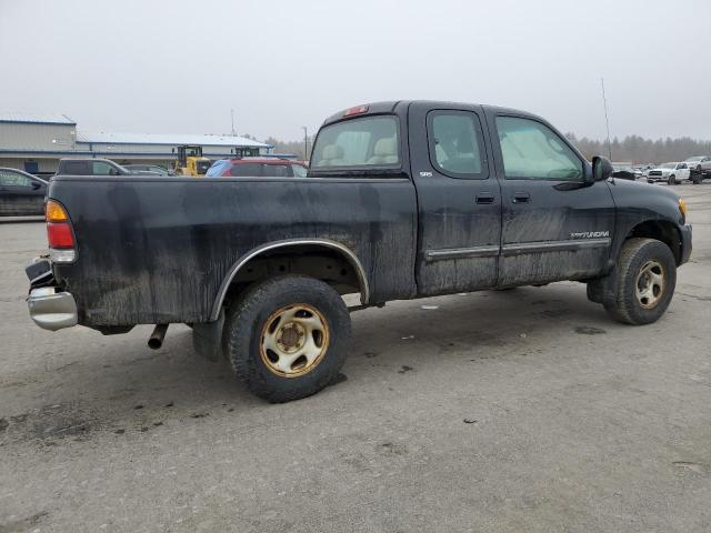 5TBBN44124S435344 - 2004 TOYOTA TUNDRA ACCESS CAB SR5 BLACK photo 3