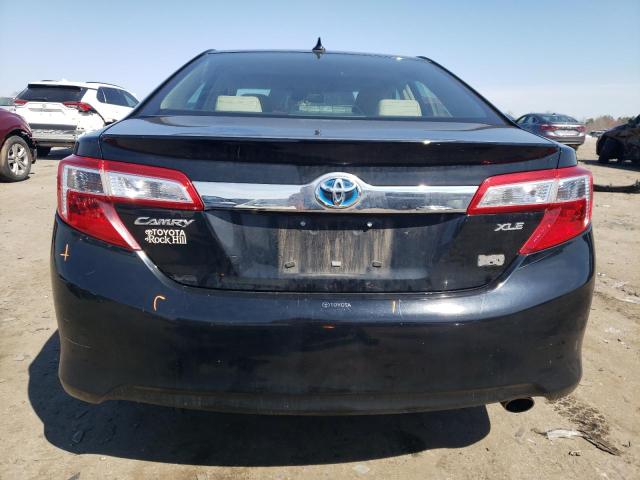 4T1BD1FK5CU041888 - 2012 TOYOTA CAMRY HYBRID BLACK photo 6