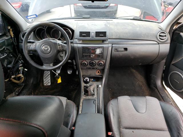 JM1BK34L871764899 - 2007 MAZDA SPEED 3 BLACK photo 8