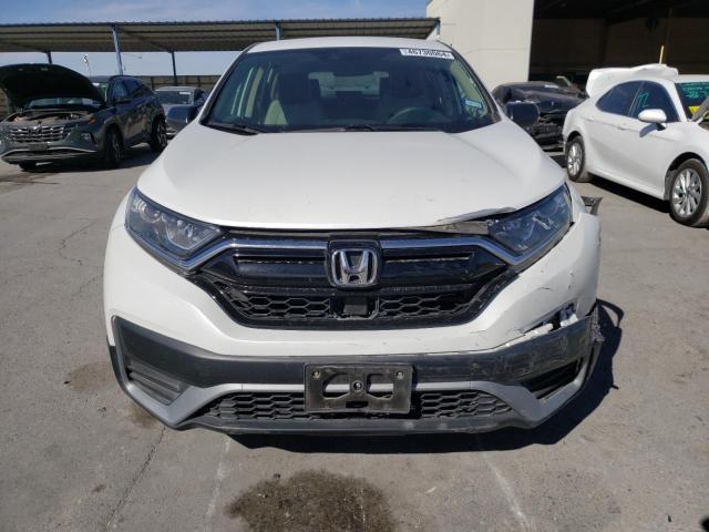 2HKRW1H27LH416538 - 2020 HONDA CR-V LX WHITE photo 5