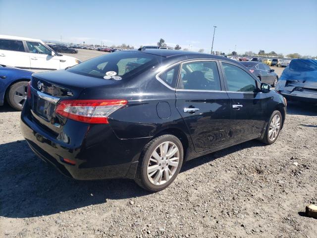 3N1AB7AP0DL671764 - 2013 NISSAN SENTRA S BLACK photo 3