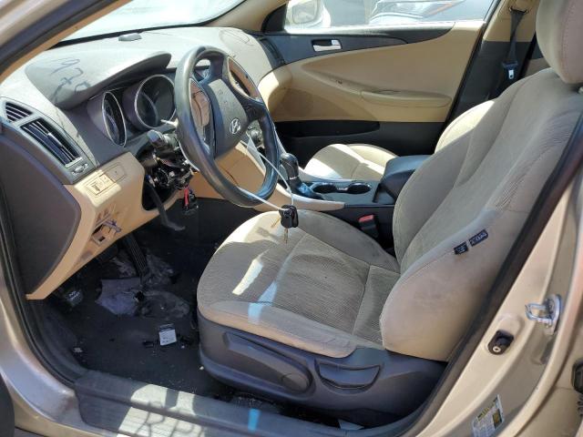 5NPEB4ACXBH201975 - 2011 HYUNDAI SONATA GLS BEIGE photo 7