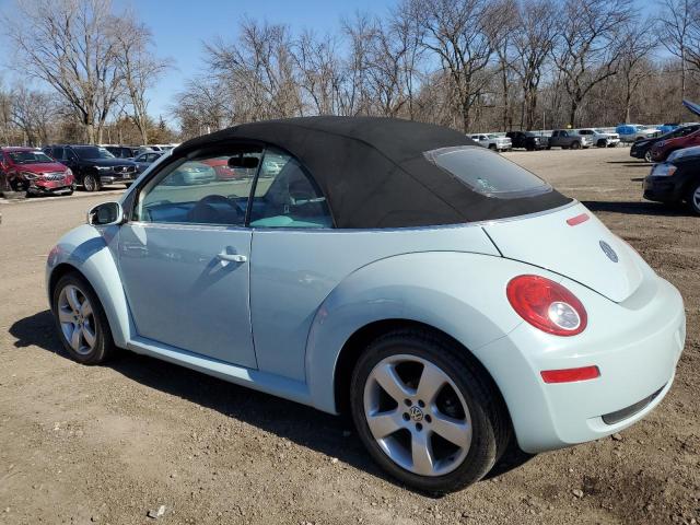 3VWSF31Y76M319265 - 2006 VOLKSWAGEN NEW BEETLE CONVERTIBLE OPTION PACKAGE 2 TEAL photo 2