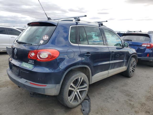 WVGBV7AX6BW511206 - 2011 VOLKSWAGEN TIGUAN S BLUE photo 3