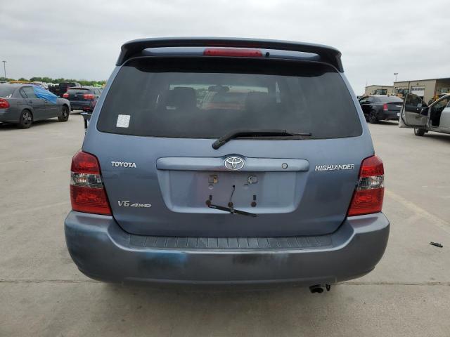 JTEEP21A970228783 - 2007 TOYOTA HIGHLANDER SPORT TEAL photo 6