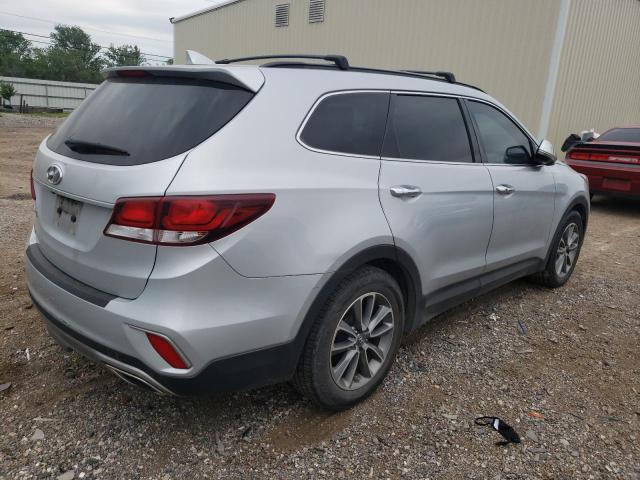 KM8SN4HF2HU206768 - 2017 HYUNDAI SANTA FE SE SILVER photo 3