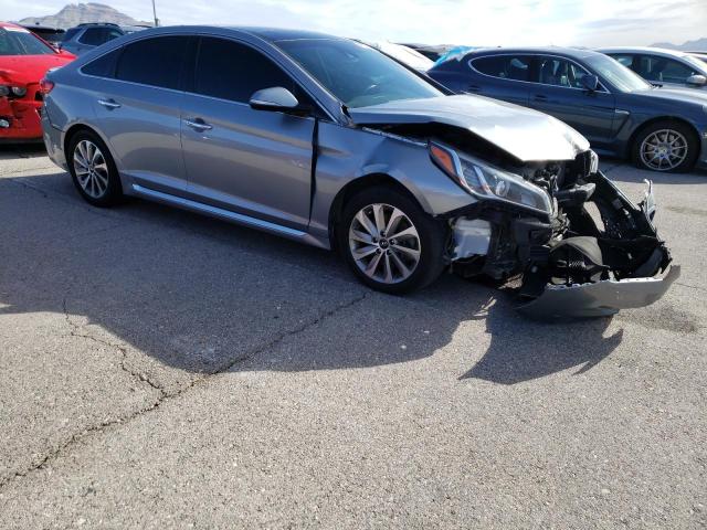 5NPE34AB9FH039606 - 2015 HYUNDAI SONATA SPORT SILVER photo 4