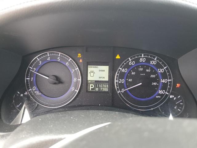 JN1AJ0HP4BM800270 - 2011 INFINITI EX35 BASE Սև լուսանկար 9