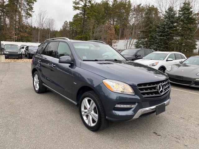 4JGDA5HB3CA028726 - 2012 MERCEDES-BENZ ML 350 4MATIC GRAY photo 2