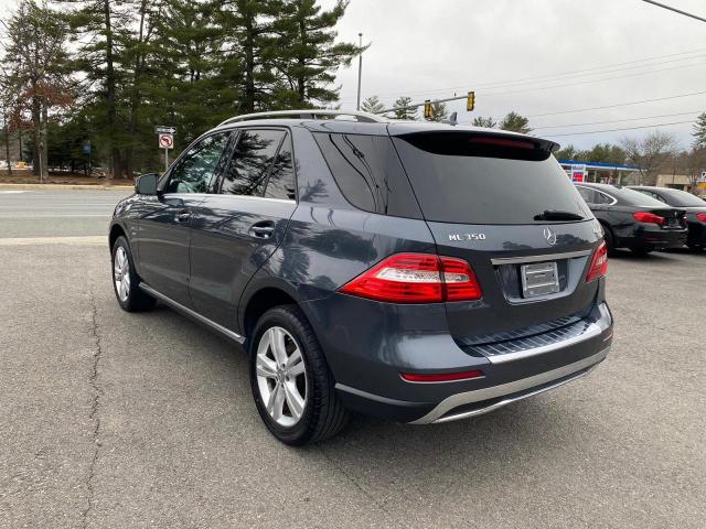 4JGDA5HB3CA028726 - 2012 MERCEDES-BENZ ML 350 4MATIC GRAY photo 4