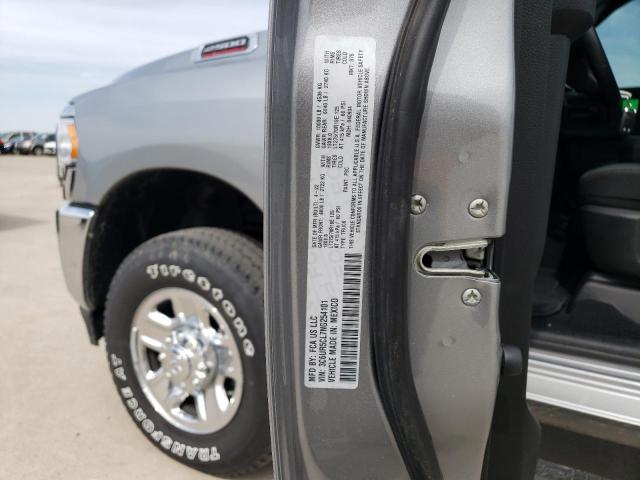 3C6UR5CL7NG254101 - 2022 RAM 2500 TRADESMAN ვერცხლისფერი ფოტო 12