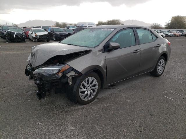 2T1BURHE6KC231141 - 2019 TOYOTA COROLLA L GRAY photo 1