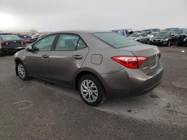 2T1BURHE6KC231141 - 2019 TOYOTA COROLLA L GRAY photo 2