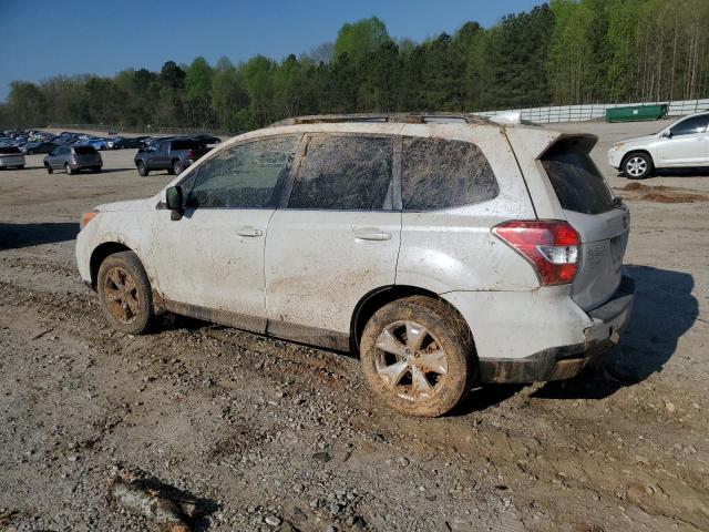 JF2SJAHC2GH543387 - 2016 SUBARU FORESTER 2.5I LIMITED WHITE photo 2