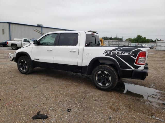 1C6SRFLT0MN808369 - 2021 RAM 1500 REBEL WHITE photo 2