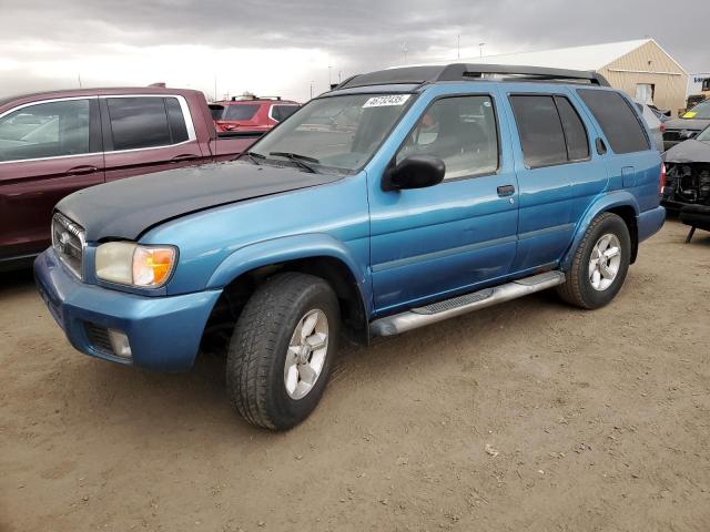 JN8DR09Y73W839925 - 2003 NISSAN PATHFINDER LE BLUE photo 1