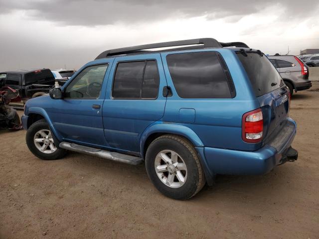 JN8DR09Y73W839925 - 2003 NISSAN PATHFINDER LE BLUE photo 2