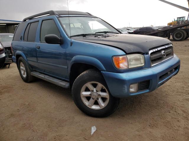 JN8DR09Y73W839925 - 2003 NISSAN PATHFINDER LE BLUE photo 4