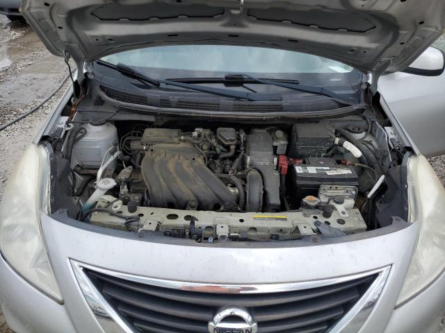 3N1CN7AP7CL854822 - 2012 NISSAN VERSA S SILVER photo 11